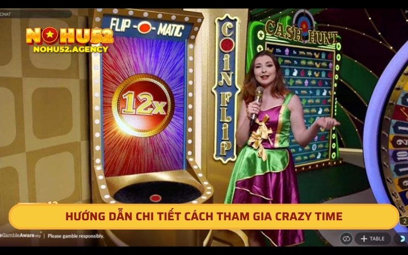 Hướng dẫn chi tiết cách tham gia Crazy Time
